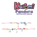 Набір для плетіння браслетів Pandora Kuromi у сумочці (733)