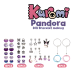 Набір для плетіння браслетів Pandora Kuromi у сумочці (733)