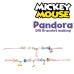 Набір для плетіння браслетів Pandora Mickey Mouse у сумочці (753)