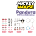 Набір для плетіння браслетів Pandora Mickey Mouse у сумочці (753)
