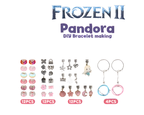 Набір для плетіння браслетів Pandora Frozen у сумочці (742)