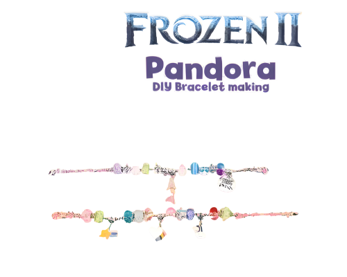 Набір для плетіння браслетів Pandora Frozen у сумочці (741)