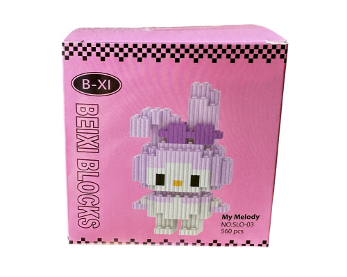 Дитячий конструктор Beixi Blocks My Melody на 560 деталей