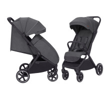 Прогулянкова коляска-книжка CARRELLO Corsa CRL-5518 Solid Grey