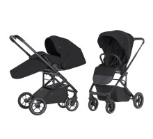 Прогулянкова коляска-книжка CARRELLO Alfa CRL-5508 Midnight Black