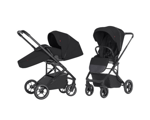 Прогулянкова коляска-книжка CARRELLO Alfa CRL-5508 Midnight Black