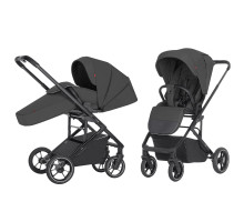 Прогулянкова коляска-книжка CARRELLO Alfa CRL-5508 Graphite Grey