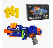 Детский іграшковий бластер Blaze Storm з м'якими кульками-кулями 12шт