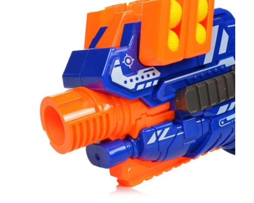Детский іграшковий бластер Blaze Storm з м'якими кульками-кулями 12шт