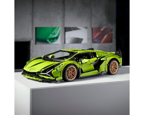 Конструктор Lamborghini Sian FKP 37 на 3696 деталей 1:8 (33605)