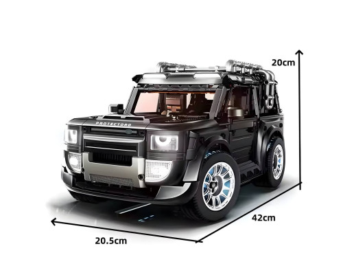 Конструктор Джип Land Rover на 2089 деталей 1:8 (J2022)