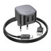 Зарядний мережевий пристрій Hoco CS31A 2хUSB + Кабель Type-c