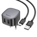 Зарядний мережевий пристрій Hoco CS31A 2хUSB + Кабель Type-c