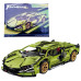 Конструктор Lamborghini Dallas Green на 1280 деталей 1:14 (7603)