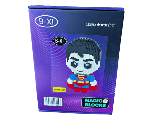 Дитячий конструктор Magic Blocks Супермен на 3489 деталей