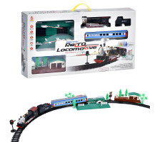 Дитяча залізниця Retro Locomotive з музикою та світлом (22836)