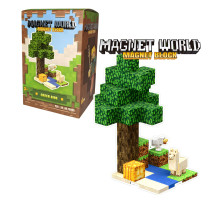 Магнітний конструктор Minecraft "Берег річки" на 34 деталі (Т9905)