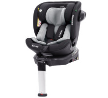 Автокрісло CARRELLO Avalon CRL-8805 Sky Grey з поворотом, опорною стійкою