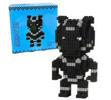 Дитячий конструктор Magic Blocks Чорна Пантера на 560 деталей (MW-13)