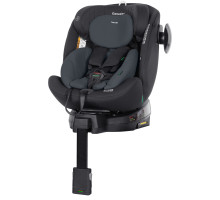 Автокрісло CARRELLO Genesis+ CRL-12807 Magnet Grey з поворотом, опорною стійкою