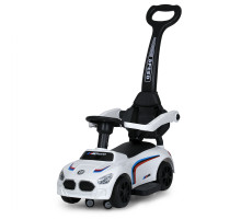 Дитяча каталка-толокар Bambi Racer M 5785-1 – комфорт і безпека для малюка, біла