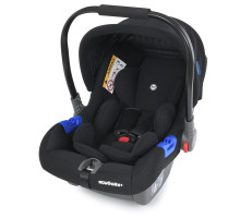 Бейбікокон EL CAMINO ME 1043 NEWBORN Royal Black: м'який та безпечний супутник для малюка