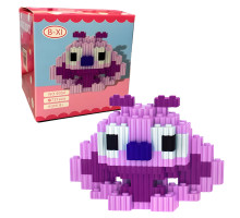 Дитячий конструктор Magic Blocks Стіч рожевий на 721 деталь (6054)