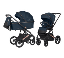 Універсальна коляска-книжка CARRELLO Sigma CRL-6509 NF 2в1 Navy Blue