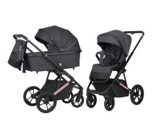 Універсальна коляска-книжка CARRELLO Sigma CRL-6509 NF 2в1 Stone Grey