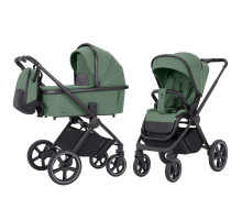 Універсальна коляска-книжка CARRELLO Ultimo CRL-6518 2в1 Fern Green