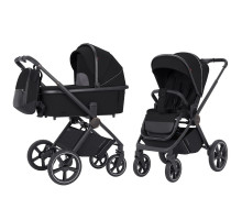 Універсальна коляска-книжка CARRELLO Ultimo CRL-6518 2в1 Sable Black