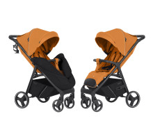 Прогулянкова коляска-книжка CARRELLO Bravo CRL-8512 BF Amber Orange