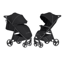 Прогулянкова коляска-книжка CARRELLO Bravo CRL-8512 Pure Black