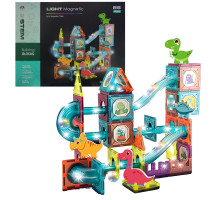 Конструктор магнітний DIY Magnetic Building Blocks на 86 деталей (СН1170)