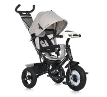 Триколісний велосипед TURBO TRIKE MT 1006-12 з музичною панеллю, світловими ефектами та м'яким сидінням