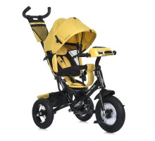 Триколісний велосипед TURBO TRIKE MT 1006-10 з музичною панеллю, світловими ефектами та м'яким сидінням
