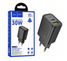 Зарядний пристрій HOCO N63 PD 30W + QC 3.0