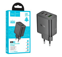 Зарядний пристрій HOCO, чорне  N51PD65W (2C1A)