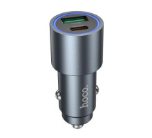 Автомобільний зарядний пристрій HOCO Z60 Bloom 48W Dual-Port PD30W + QC3.0 