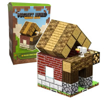 Магнітний конструктор Minecraft "Сільський будиночок" на 49 деталей (T9906)