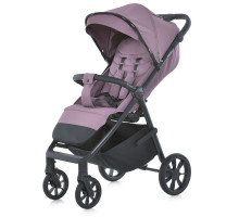 Прогулянкова коляска ME 1182 MALTA Frost Orchid з регульованою ручкою, підсклянником та дощовиком