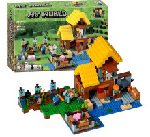 Конструктор My World "Фермерський котедж" на 560 деталей (11820)