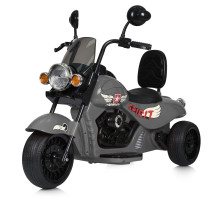 Дитячий електричний мотоцикл M 5739EL-11 Bambi Racer з екокожаним сидінням та EVA колесами