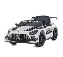 Дитячий електромобіль Mercedes-Benz AMG GT3 M 5112EBLR-1 з пультом керування, 4 моторами та м’яким сидінням