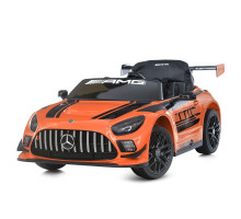 Дитячий електромобіль Mercedes-Benz AMG GT3 M 5112EBLR-7 з пультом керування, 4 моторами та м’яким сидінням