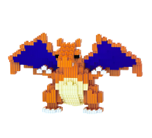 Дитячий конструктор Magic Blocks Покемон Чарізард на 605 деталей (7248)