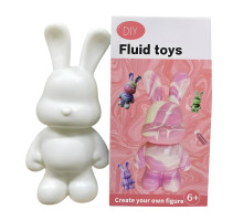 Набір для творчості Флюїдний кролик Fluid Bunny з фарбами 23 см (24-604)