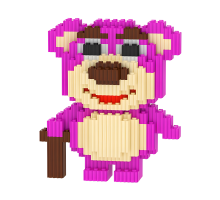 Дитячий конструктор Magic Blocks Ведмедик Лотсо на 610 деталей (7223)