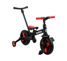 Велосипед-трансформер Best Trike 23031 (1), колеса PU 10", батьківська ручка, знімні педалі, чорний