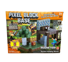 Магнітний конструктор Pixel Block Base на 38 деталей (RDF-950)